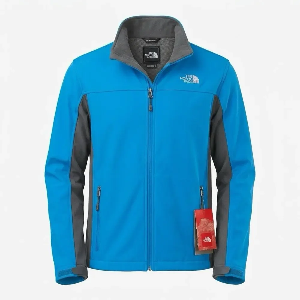 The North Face Swartberg Jack T183 Soft Shell Jacket Blue Mens Size L $210